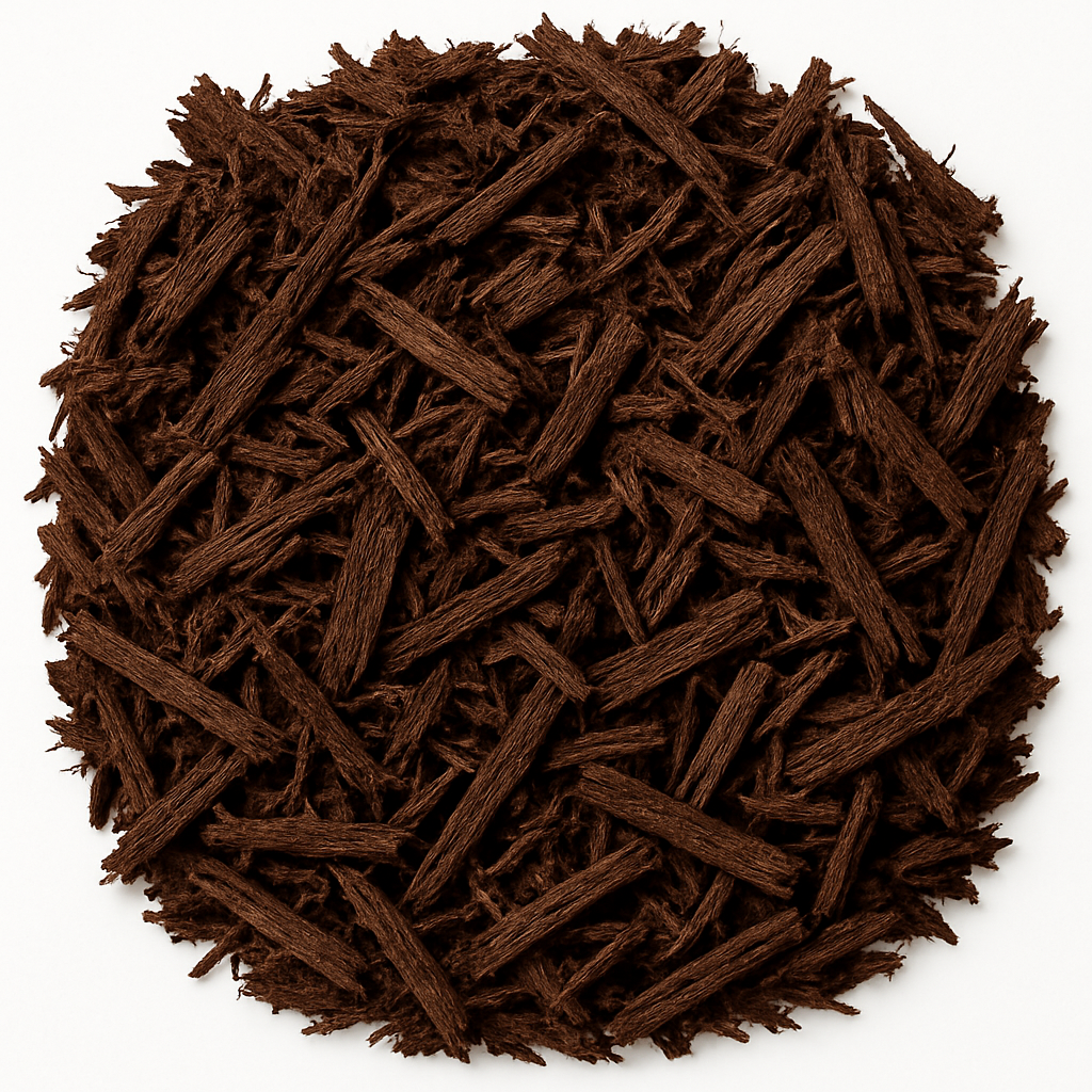 Double Shredded Black Dyed