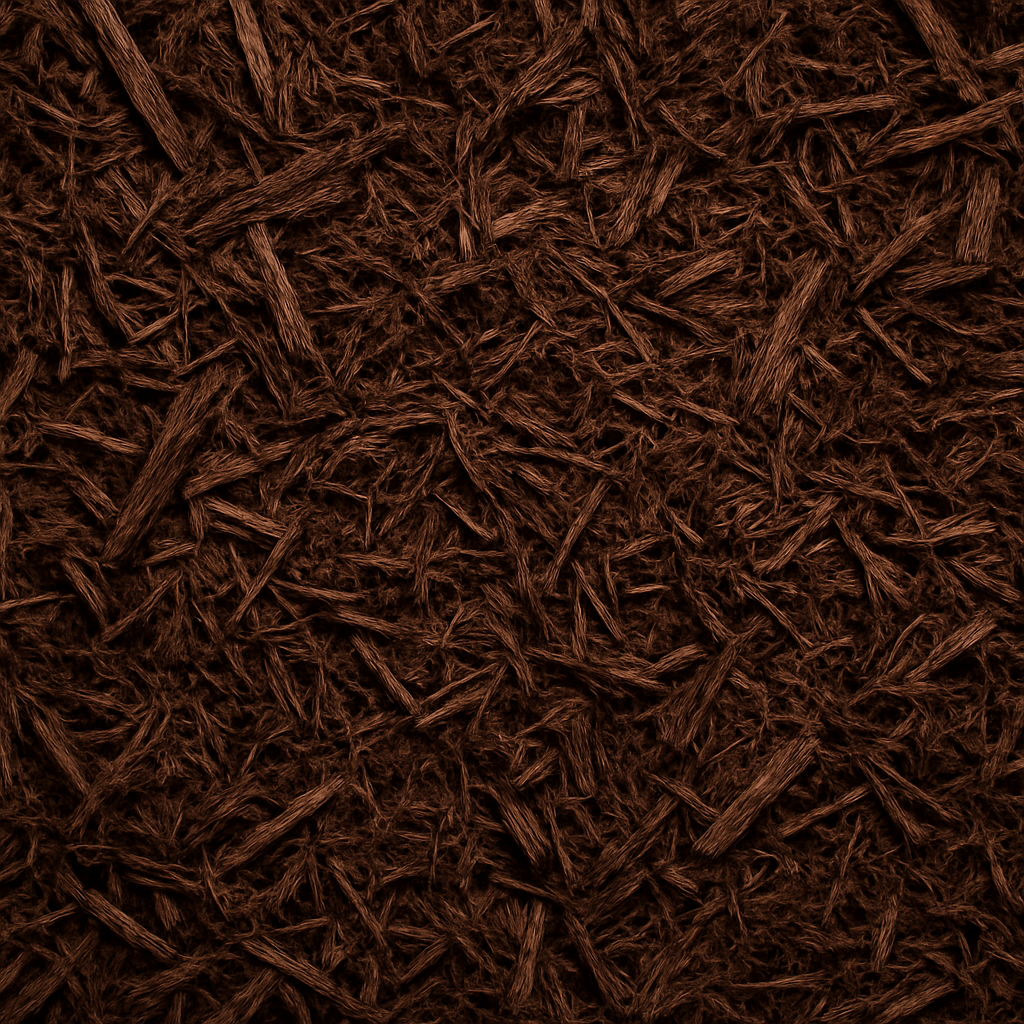 Double Shredded Brown Dyed